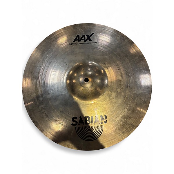 Used SABIAN 16in AAX Xplosion Fast Crash Cymbal