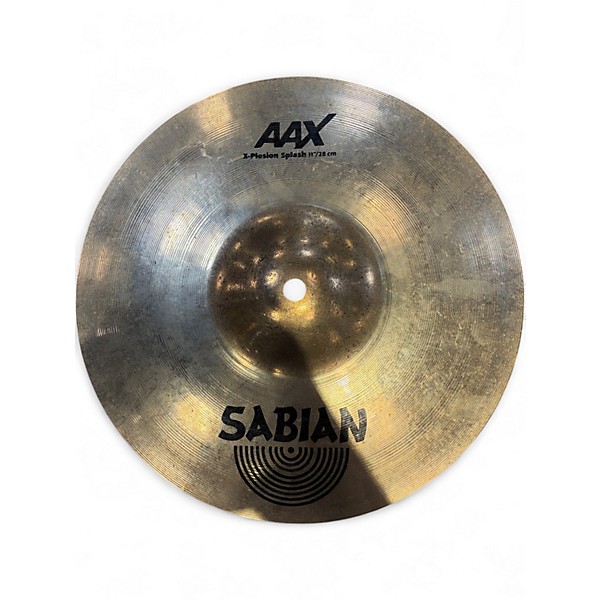 Used SABIAN 11in AAX Xplosion Splash Cymbal