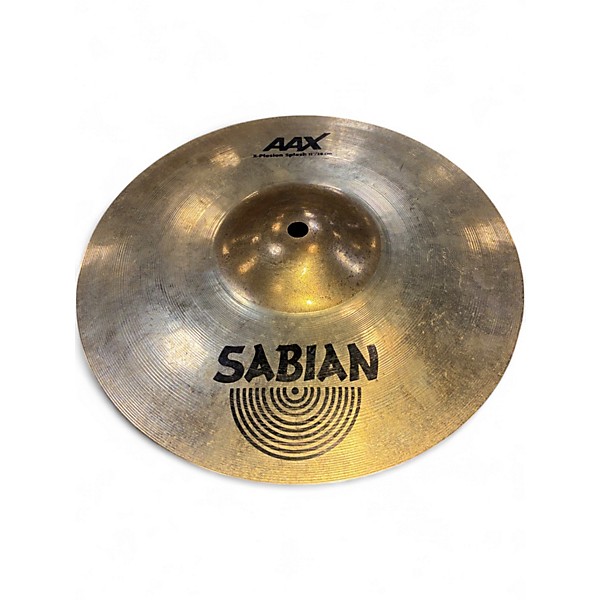 Used SABIAN 11in AAX Xplosion Splash Cymbal