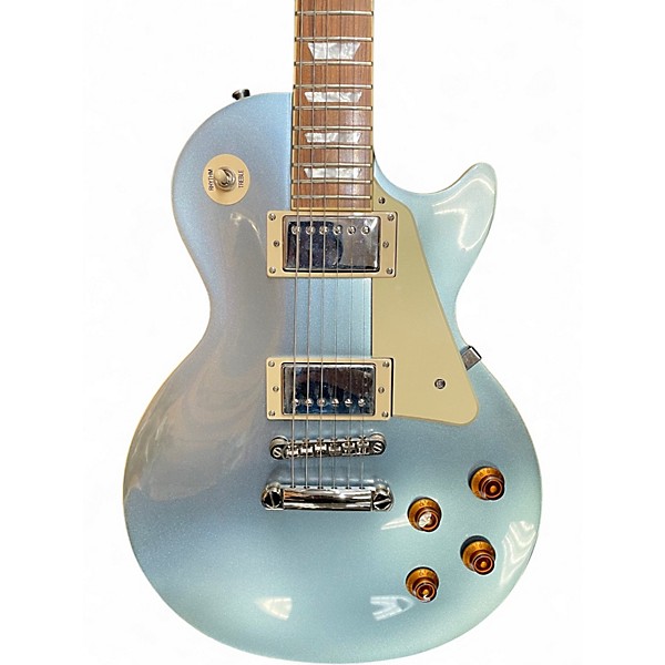 Used Epiphone Les Paul Standard 1960s w/ Pearly Gates Pickups Pelham Blue Solid Body Electric Guitar
