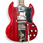 Used Epiphone sg vibrola Candy Apple Red Solid Body Electric Guitar