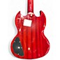 Used Epiphone sg vibrola Candy Apple Red Solid Body Electric Guitar