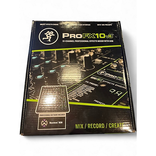 Used Mackie PROFX10v3 Unpowered Mixer