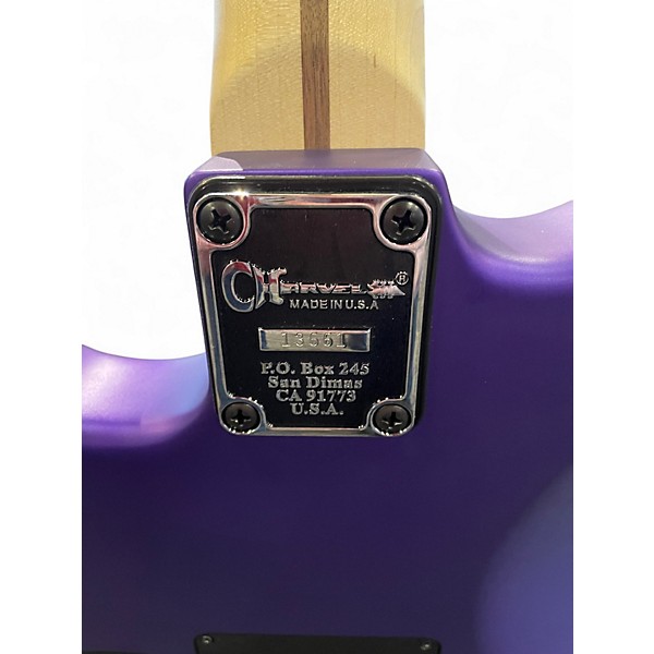 Used Charvel USA SELECT SD1 HSS PURPLE Solid Body Electric Guitar