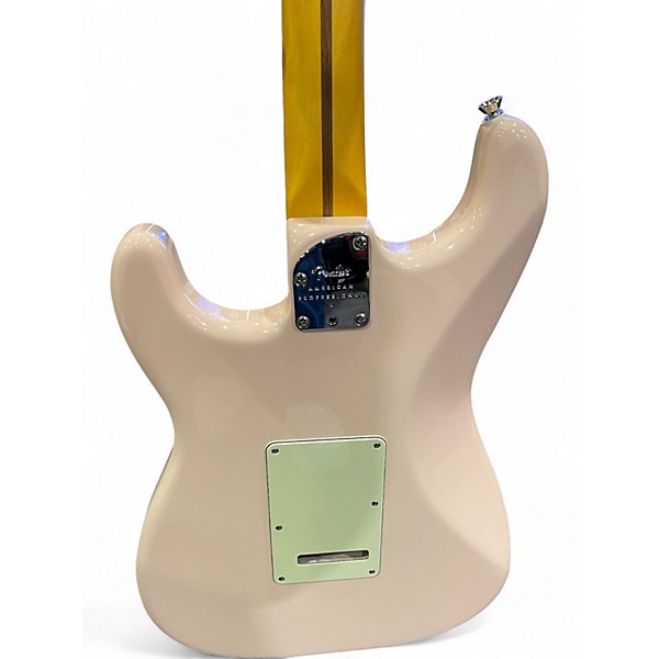 Used 2024 Fender American Professional II Stratocaster Shell Pink Solid Body Electric Guitar