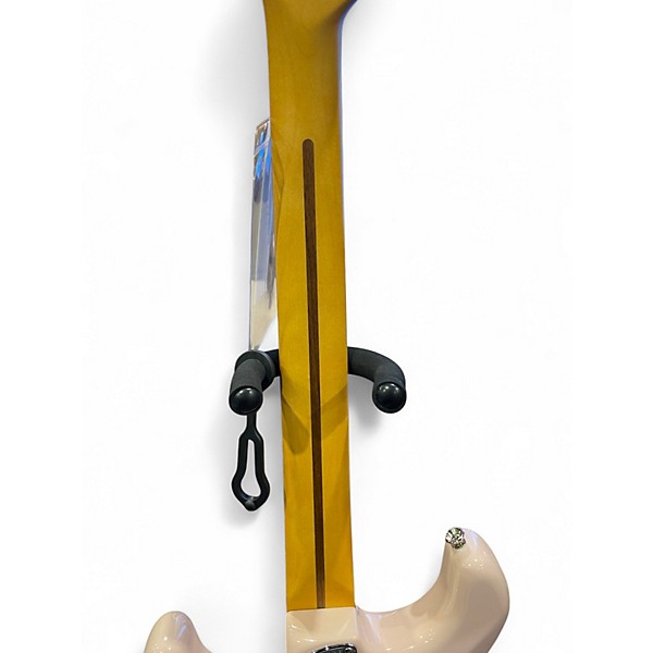 Used 2024 Fender American Professional II Stratocaster Shell Pink Solid Body Electric Guitar