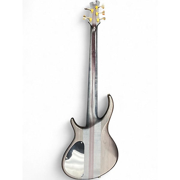 Used Tobias CLASSIC V Trans Black Electric Bass Guitar