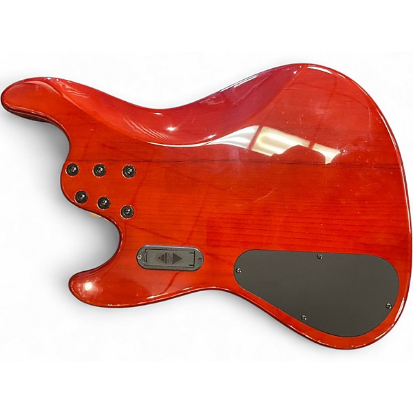 Used Anaconda ULTRA J5 2 Tone Sunburst Electric Bass Guitar