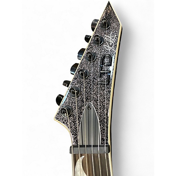 Used ESP LTD KHV Purple Sparkle Solid Body Electric Guitar