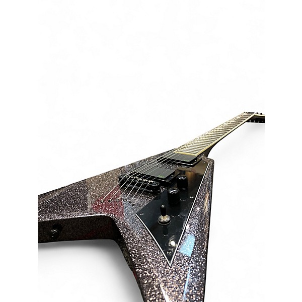 Used ESP LTD KHV Purple Sparkle Solid Body Electric Guitar