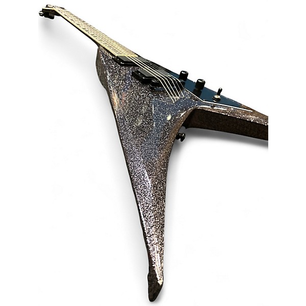 Used ESP LTD KHV Purple Sparkle Solid Body Electric Guitar