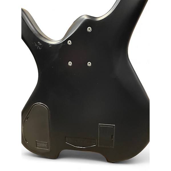 Used Bogart Blackstone Black With White Polka Dots Electric Bass Guitar