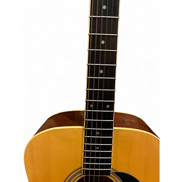 Used Abilene aw28 Natural Acoustic Guitar