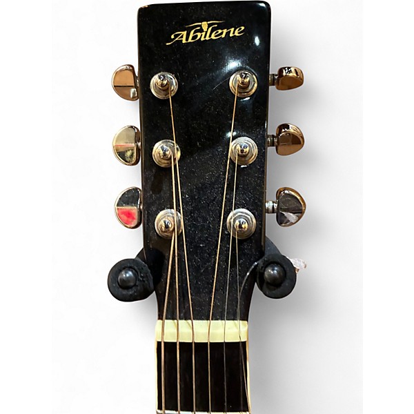 Used Abilene aw28 Natural Acoustic Guitar