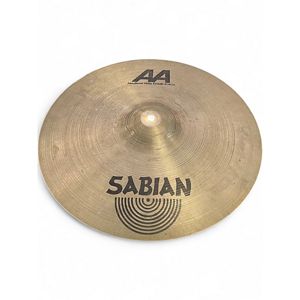 Used SABIAN 18in AA Medium Thin Crash Cymbal