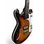 Used Danelectro 66BT Baritone 3 Tone Sunburst Solid Body Electric Guitar