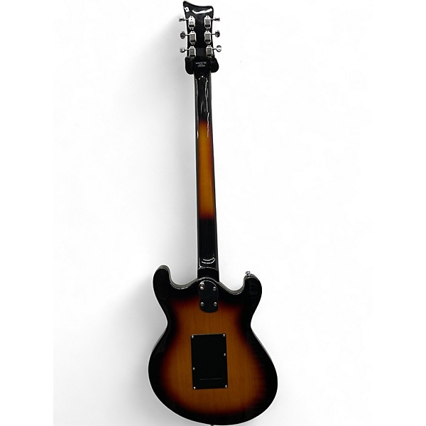 Used Danelectro 66BT Baritone 3 Tone Sunburst Solid Body Electric Guitar