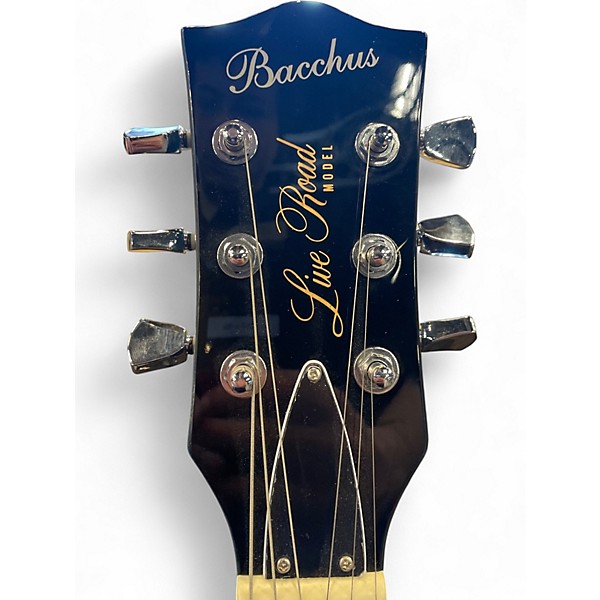 Used Bacchus Live Road Blue Solid Body Electric Guitar