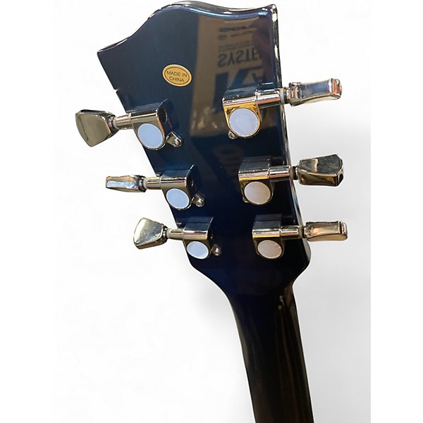 Used Bacchus Live Road Blue Solid Body Electric Guitar