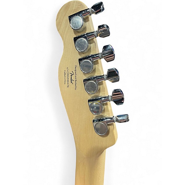 Used Squier Vintage Modified Telecaster Deluxe Black Solid Body Electric Guitar