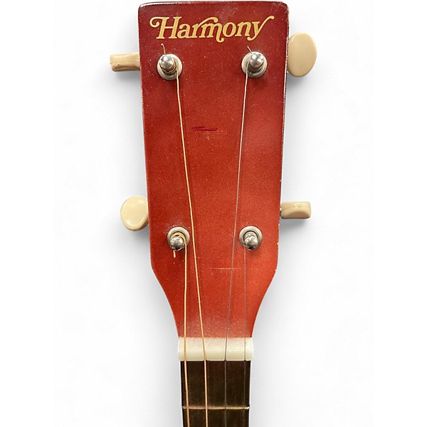 Used Harmony H4102 Tenor Natural Acoustic Guitar