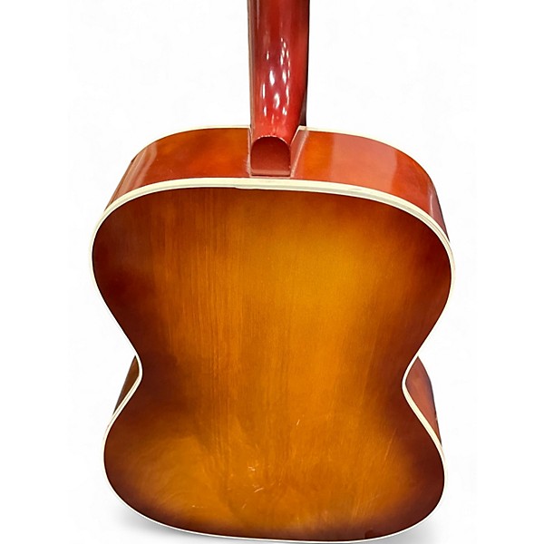 Used Harmony H4102 Tenor Natural Acoustic Guitar