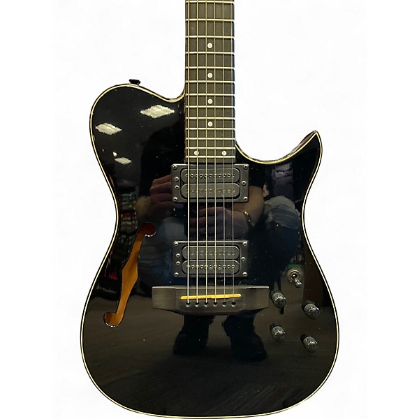 Used Carvin AE-185 Black Acoustic Electric Guitar