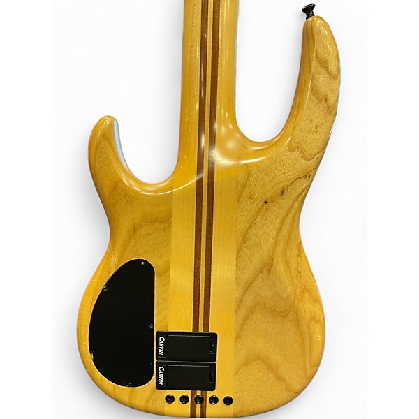 Used Carvin LB-75 Natural Electric Bass Guitar