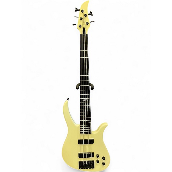 Used Carvin Brian Bromberg Model Classic White Electric Bass Guitar