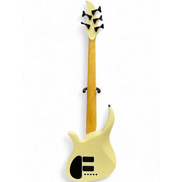 Used Carvin Brian Bromberg Model Classic White Electric Bass Guitar