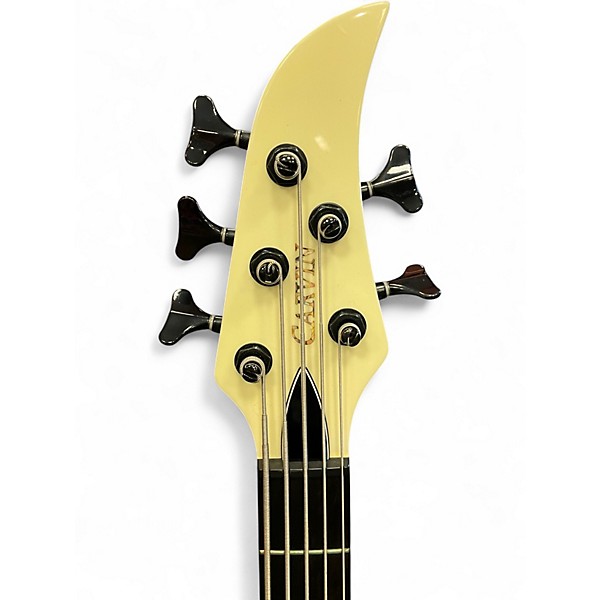 Used Carvin Brian Bromberg Model Classic White Electric Bass Guitar