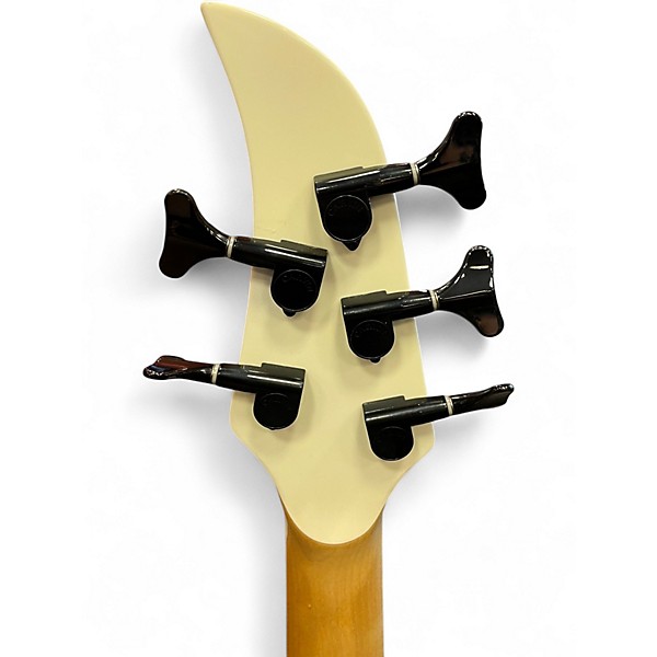 Used Carvin Brian Bromberg Model Classic White Electric Bass Guitar