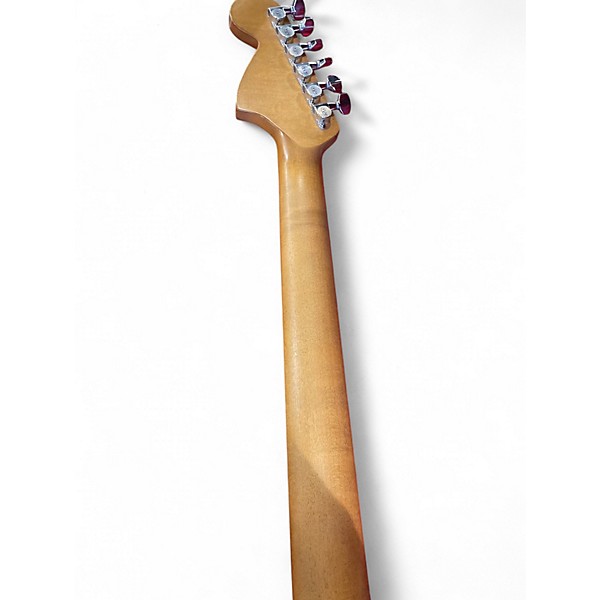 Used EVH Striped Series AGED Black and White Solid Body Electric Guitar