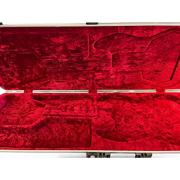 Used EVH Striped Series AGED Black and White Solid Body Electric Guitar