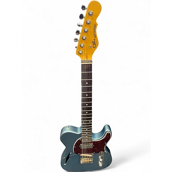 Used G&L Tribute ASAT Classic Ice Blue Metallic Solid Body Electric Guitar