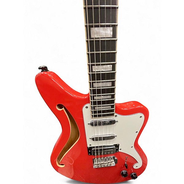 Used D'Angelico PREMIER BEDFORD SH Flat Red Hollow Body Electric Guitar