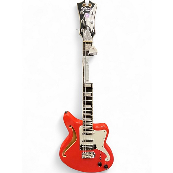 Used D'Angelico PREMIER BEDFORD SH Flat Red Hollow Body Electric Guitar
