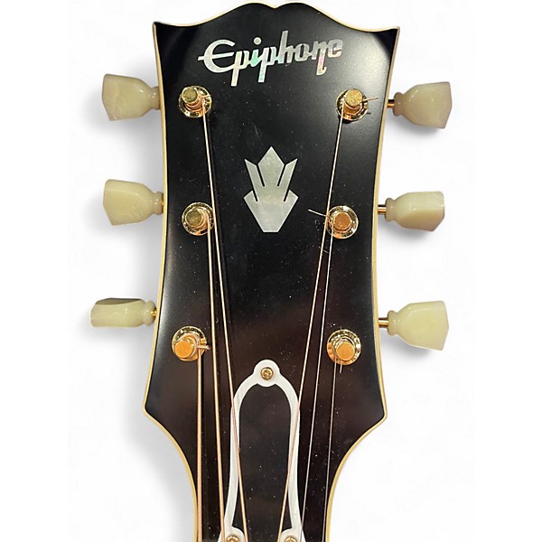Used Epiphone INSPIRED BY GIBSON CUSTOM IGC 1957 SJ200 Vintage Sunburst Acoustic Electric Guitar