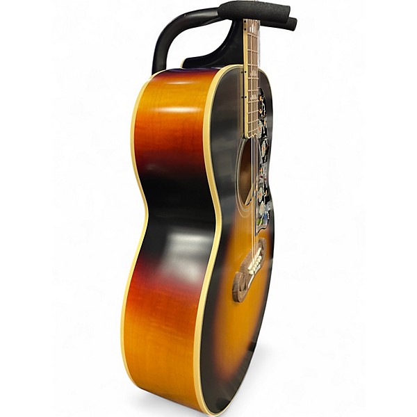 Used Epiphone INSPIRED BY GIBSON CUSTOM IGC 1957 SJ200 Vintage Sunburst Acoustic Electric Guitar