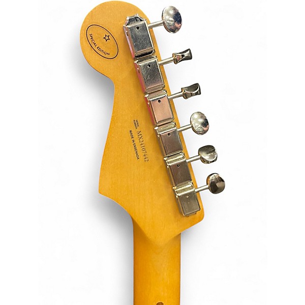 Used Fender PLAYER II HSS Blue Burst Solid Body Electric Guitar