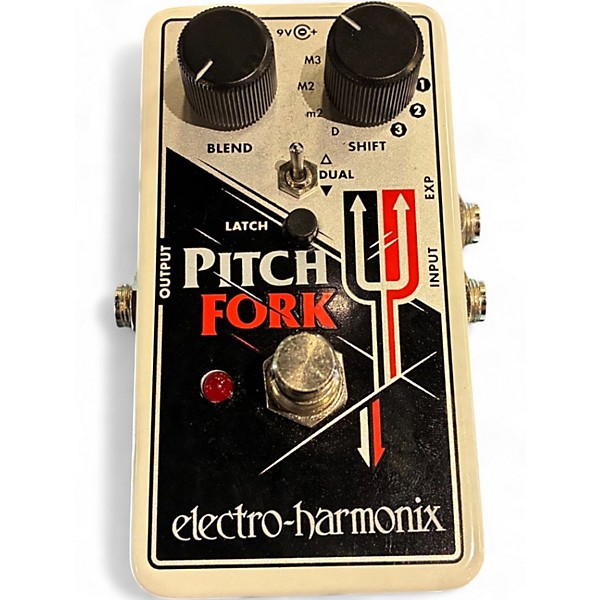 Used Electro-Harmonix Pitch Fork Polyphonic Pitch Shifting Effect Pedal