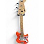 Used Squier Bronco tahitian coral Electric Bass Guitar thumbnail