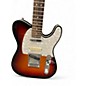 Used Fender American Deluxe Telecaster 3 Tone Sunburst Solid Body Electric Guitar