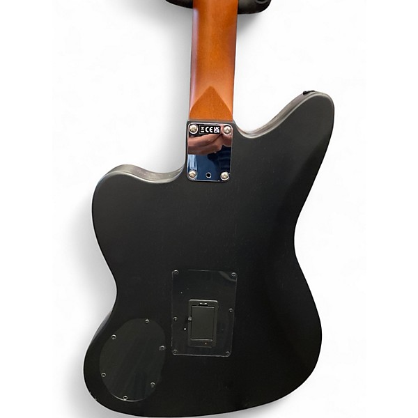 Used Fender Acoustasonic JAZZMASTER Black Hollow Body Electric Guitar