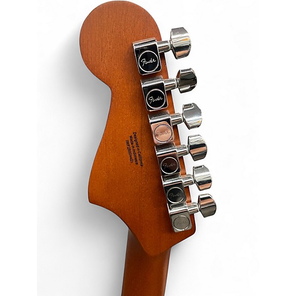 Used Fender Acoustasonic JAZZMASTER Black Hollow Body Electric Guitar