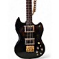 Vintage 1973 Guild Jetstar ii Black Solid Body Electric Guitar