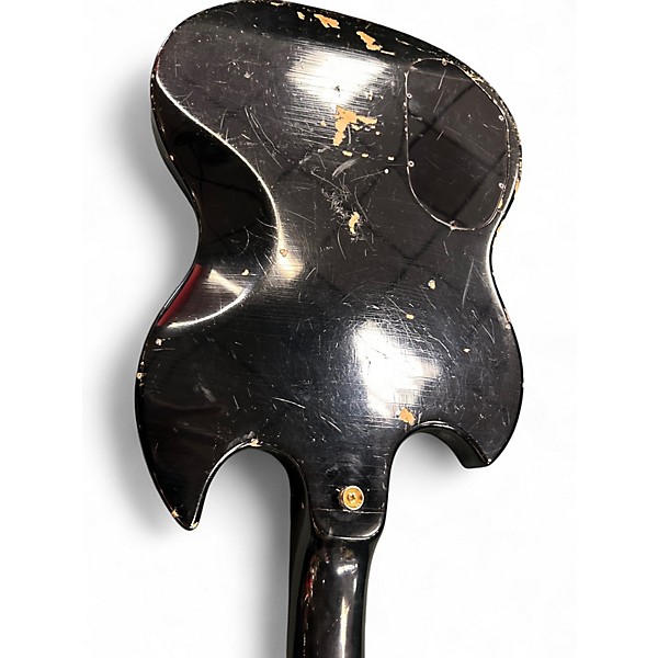 Vintage 1973 Guild Jetstar ii Black Solid Body Electric Guitar