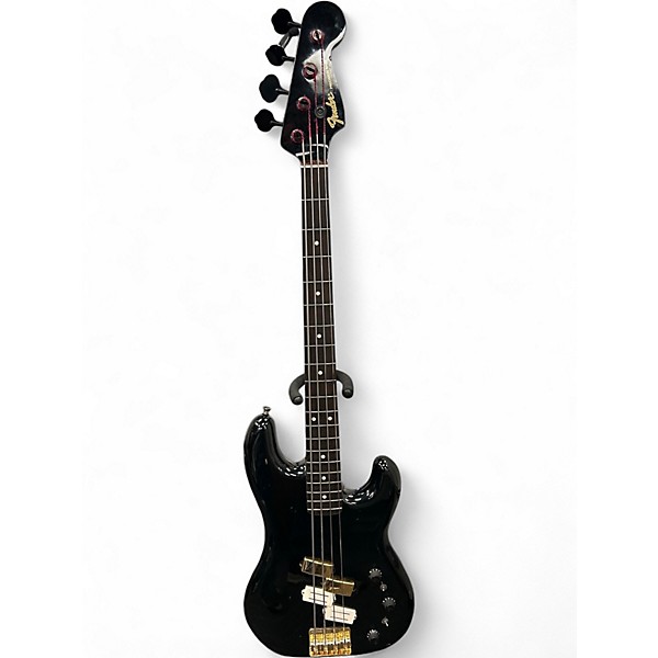 Vintage 1985 Fender Boxer PJ-535 Black Electric Bass Guitar