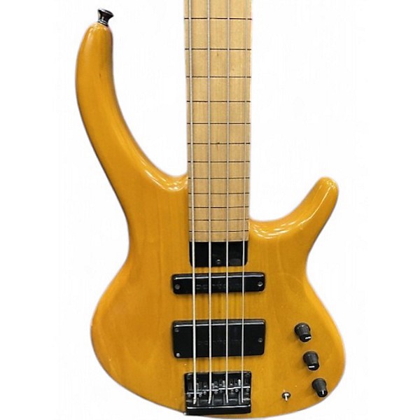 Used Tobias Renegade 4 String Natural Electric Bass Guitar
