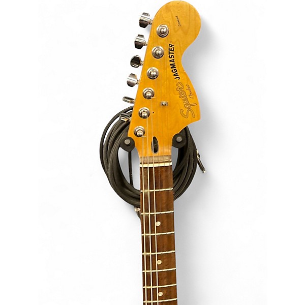 Used Squier JAGMASTER Sunburst Solid Body Electric Guitar